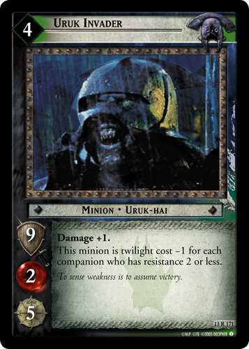 Uruk Invader (13R171) Card Image