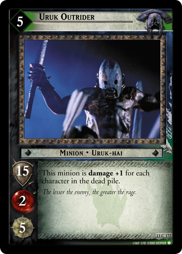 Uruk Outrider (13C172) Card Image