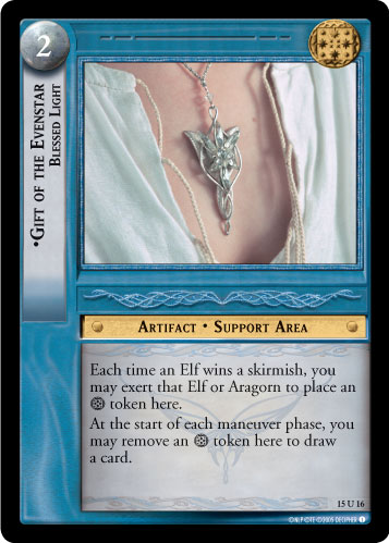 Gift of the Evenstar, Blessed Light (15U16) Card Image