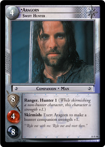 Aragorn, Swift Hunter (15S54) Card Image
