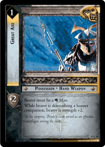 Great Axe (15C80) Card Image