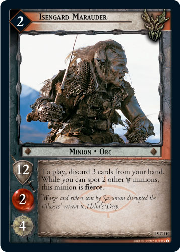 Isengard Marauder (15C110) Card Image