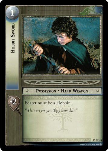 Hobbit Sword (15C145) Card Image