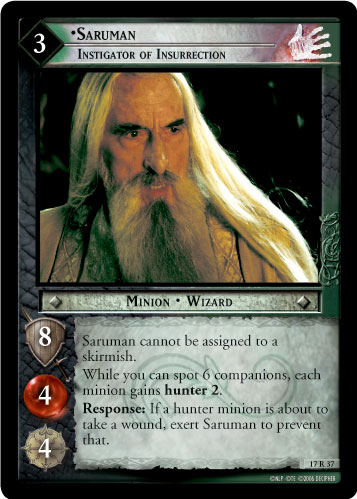 Saruman, Instigator of Insurrection (17R37) Card Image