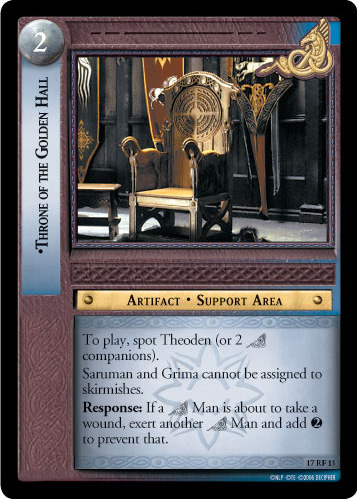 Throne of the Golden Hall (F) (17RF13) Card Image