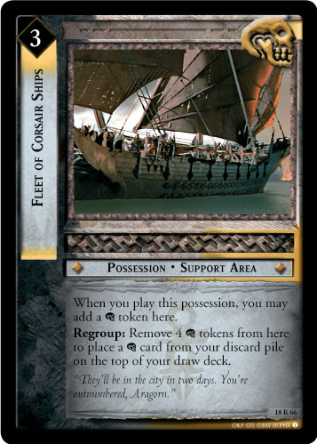 Fleet of Corsair Ships (18R66) Card Image