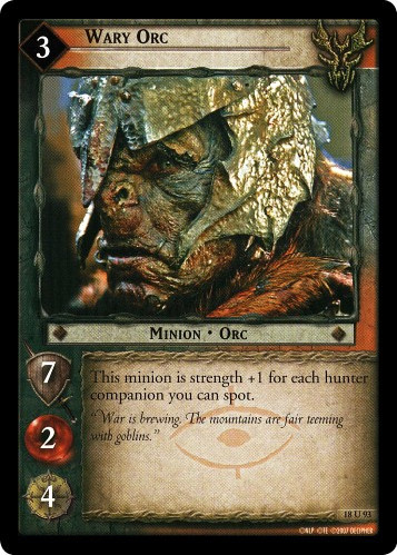Wary Orc (18U93) Card Image