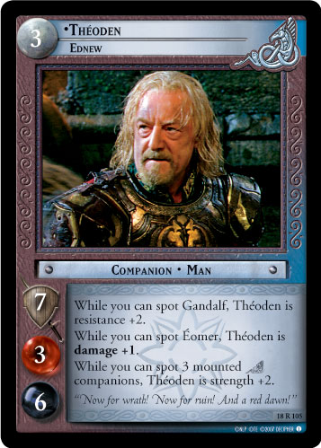 Theoden, Ednew (18R105) Card Image