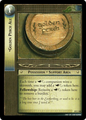 Golden Perch Ale (18U108) Card Image