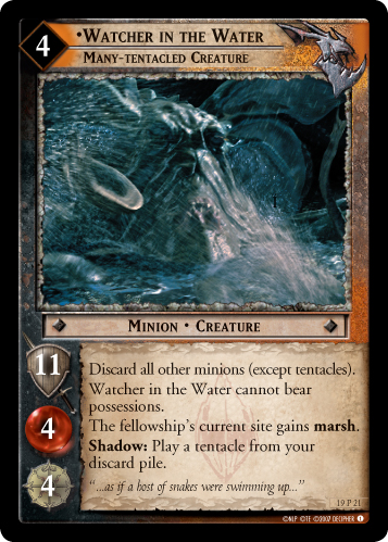 Watcher in the Water, Many-Tentacled Creature (19P21) Card Image