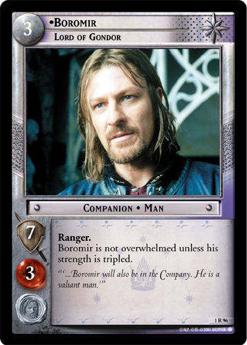Boromir, Lord of Many Keywords